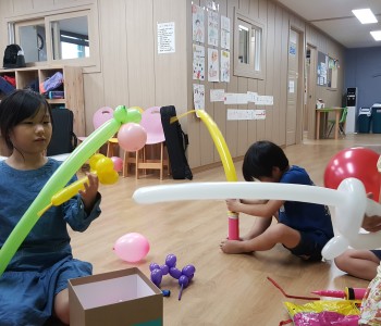 2017년 프론티어-풍선아트 7차 봉사활동 이미지