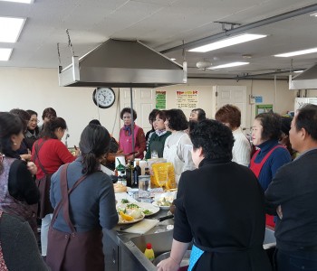 2018년 계양한사랑봉사회 테마체험활동(양식요리특강) 이미지